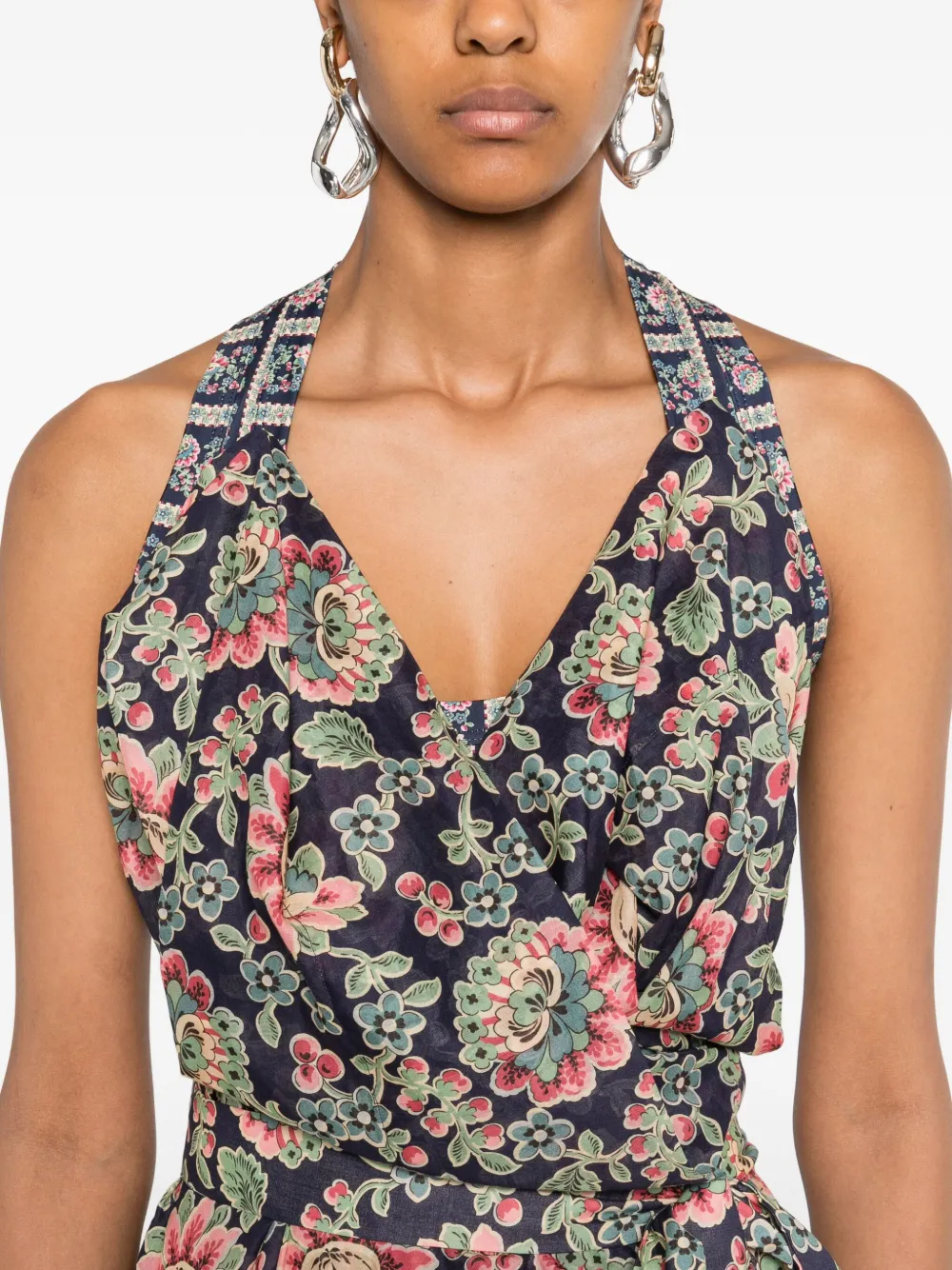 Vivienne Westwood Betty Ballerina jurk met racerback Blauw