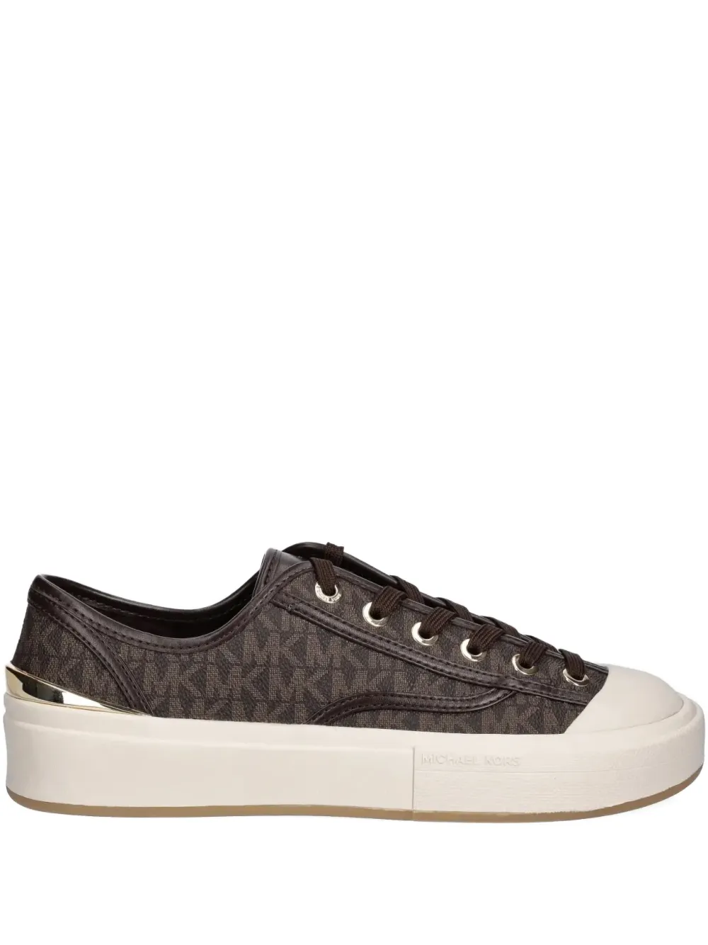 Michael Kors stud-detailing ballerina shoes Zwart