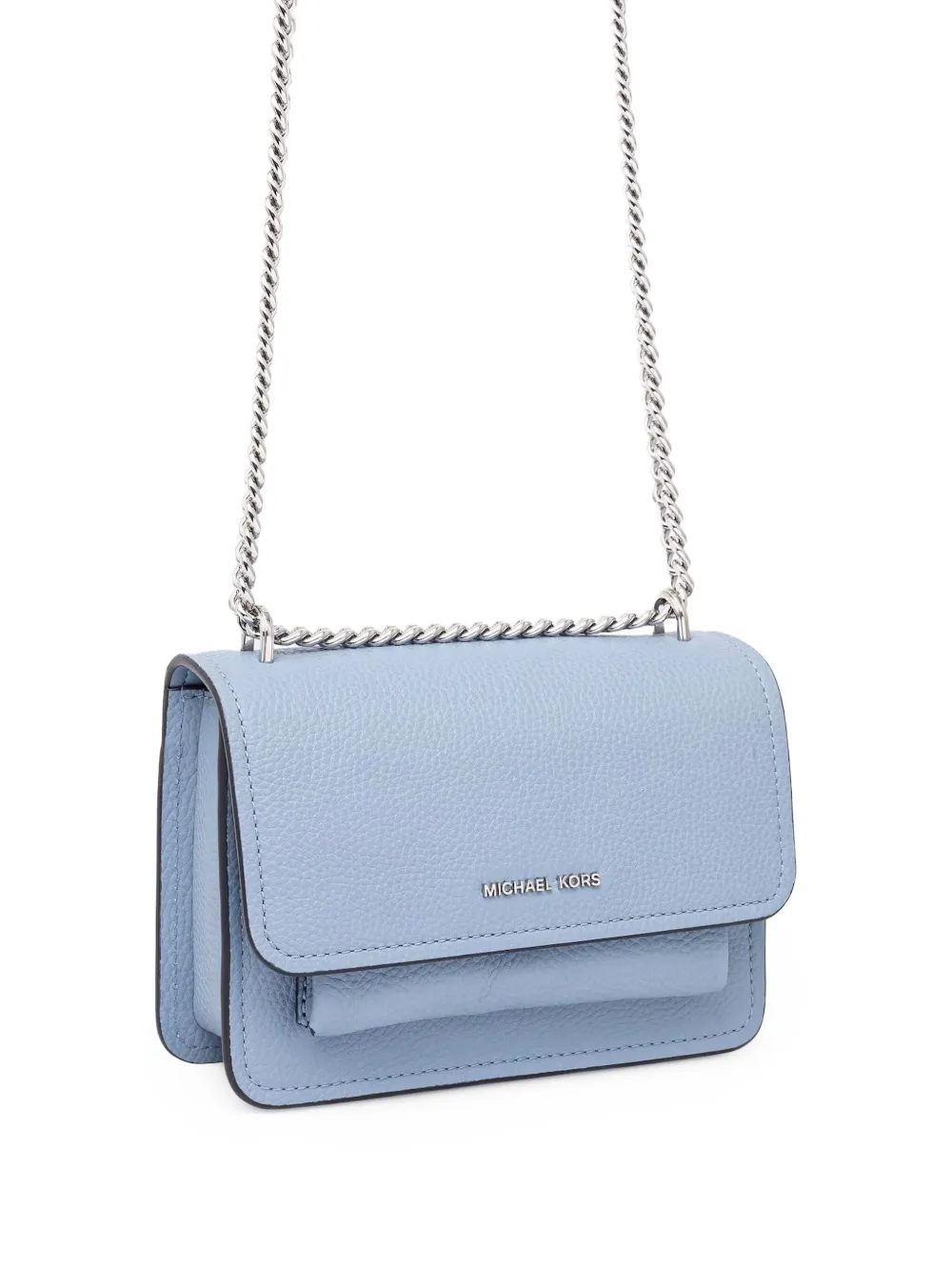 Michael Kors Leren schoudertas Blauw