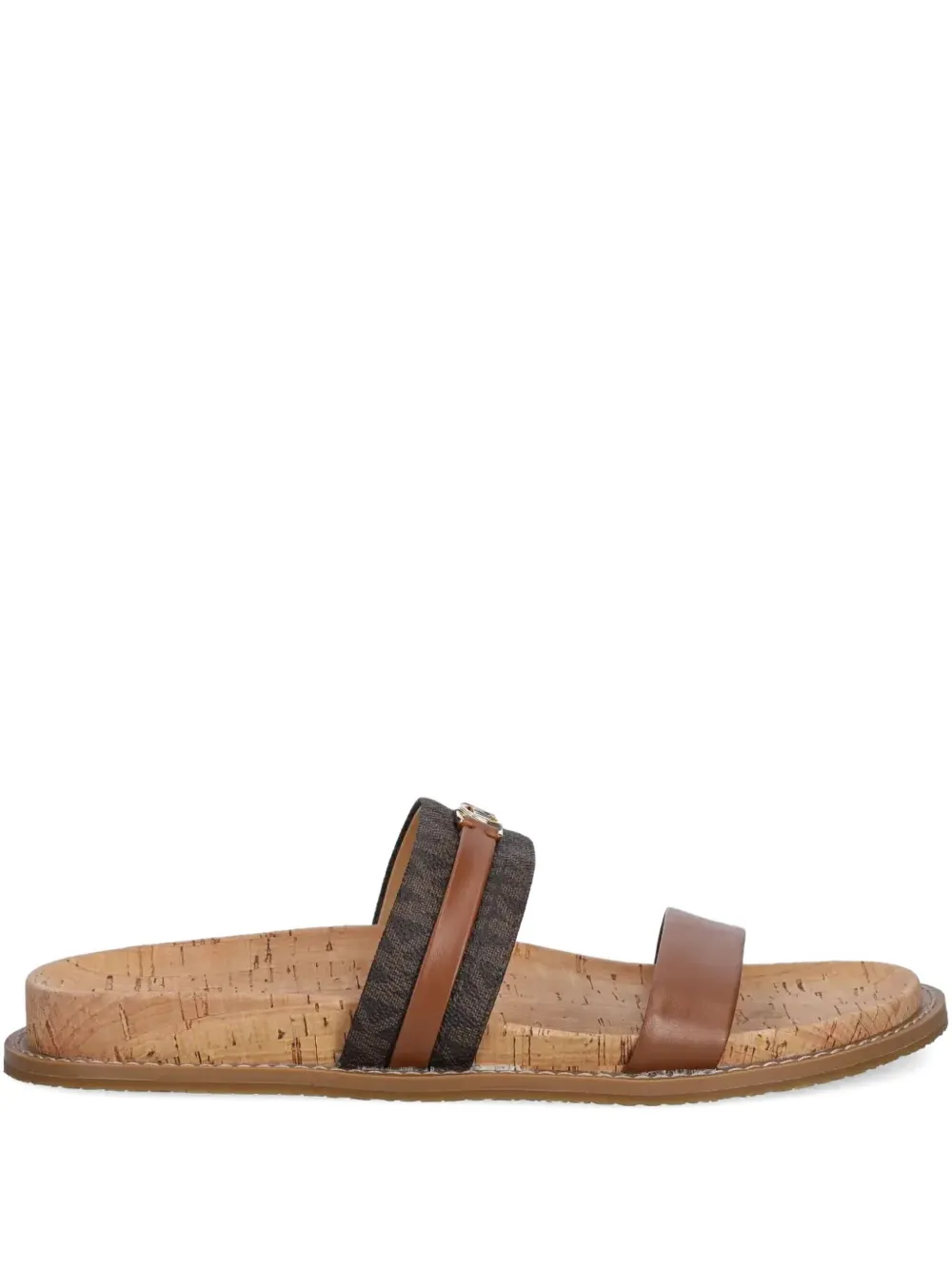 Michael Kors logo-plaque sandals Bruin