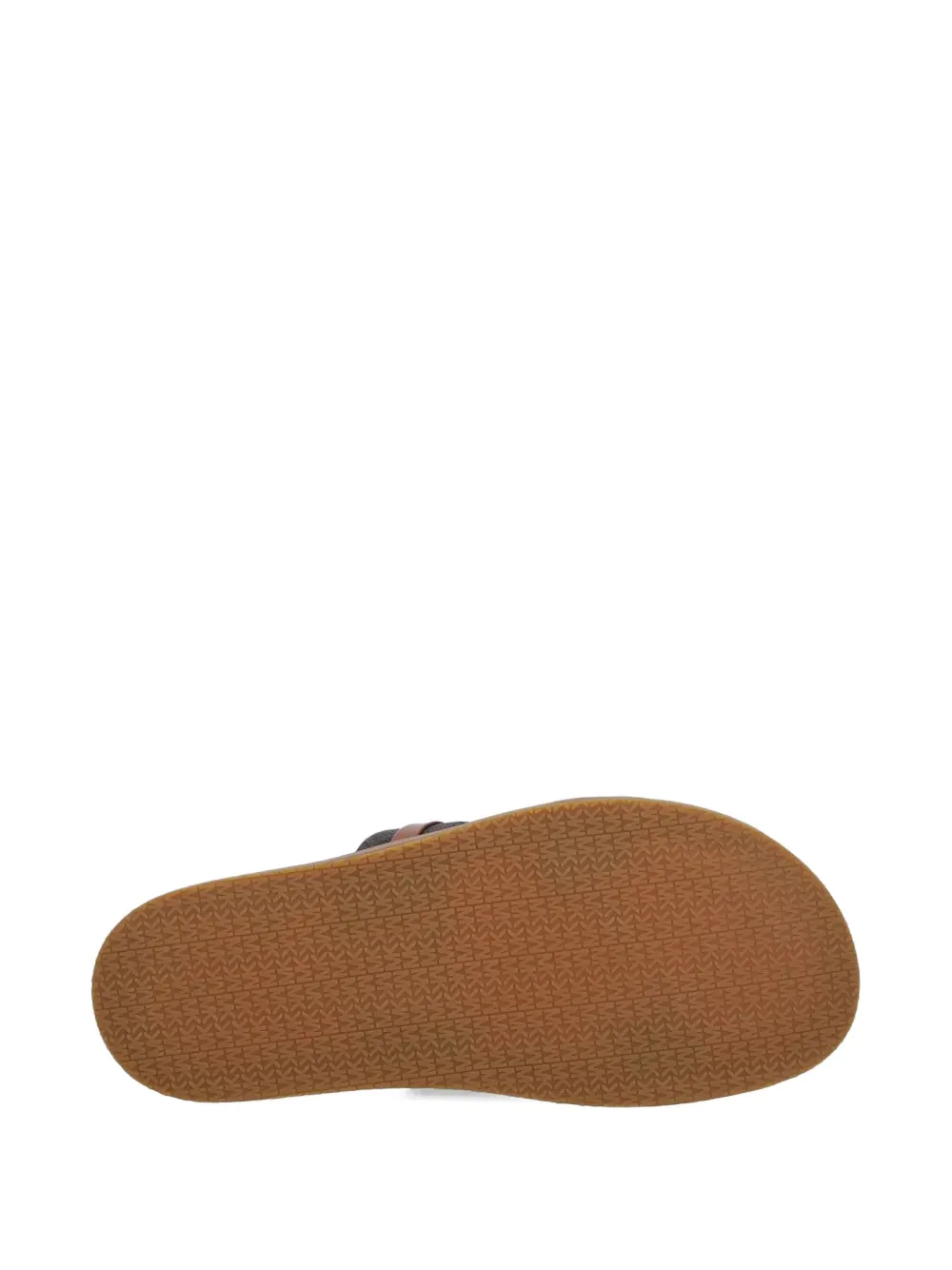 Michael Kors logo-plaque sandals Brown