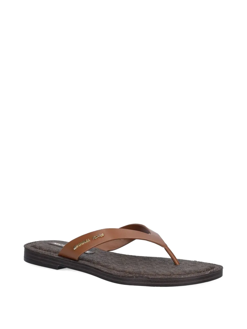 Michael Kors leather sandals Bruin