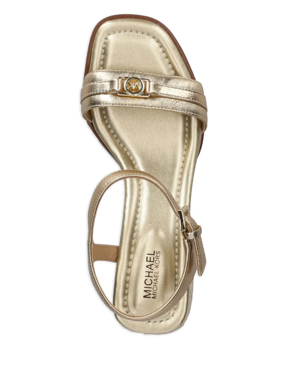 Michael Kors Mandy ankle-strap sandals Gold