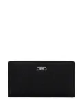 Michael Michael Kors textured leather wallet - Black