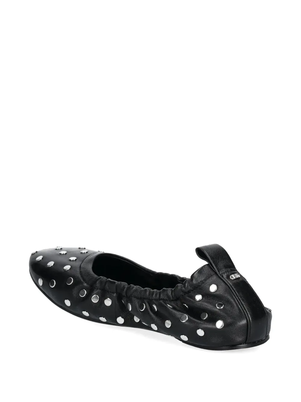 Michael Kors stud-detailing ballerina shoes Zwart