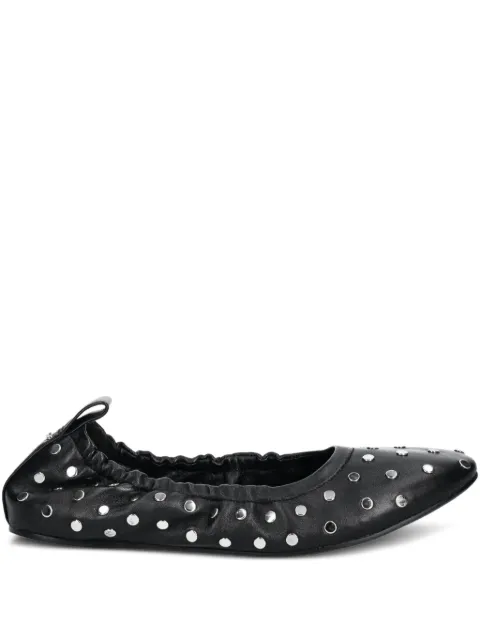 Michael Michael Kors stud-detailing ballerina shoes
