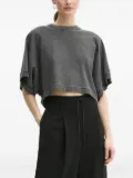 Michael Michael Kors cropped t-shirt - Grey