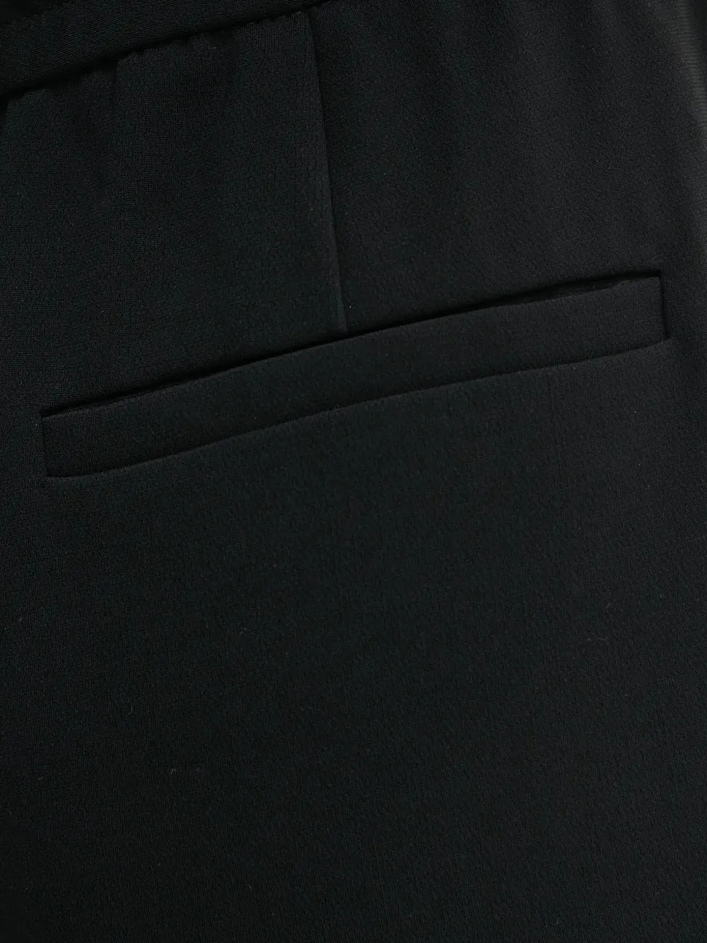 Michael Michael Kors Pleated Drawstring Palazzo Pants In Black