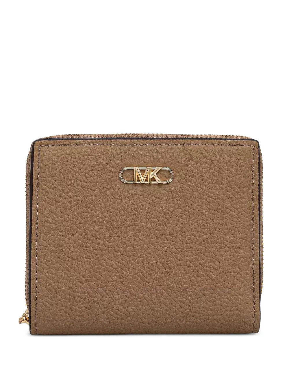 Michael Michael Kors pebbled leather zip-around wallet | Brown | Image 1