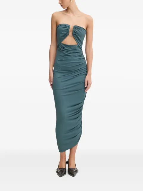 Aniye By Jett ruched midi dress