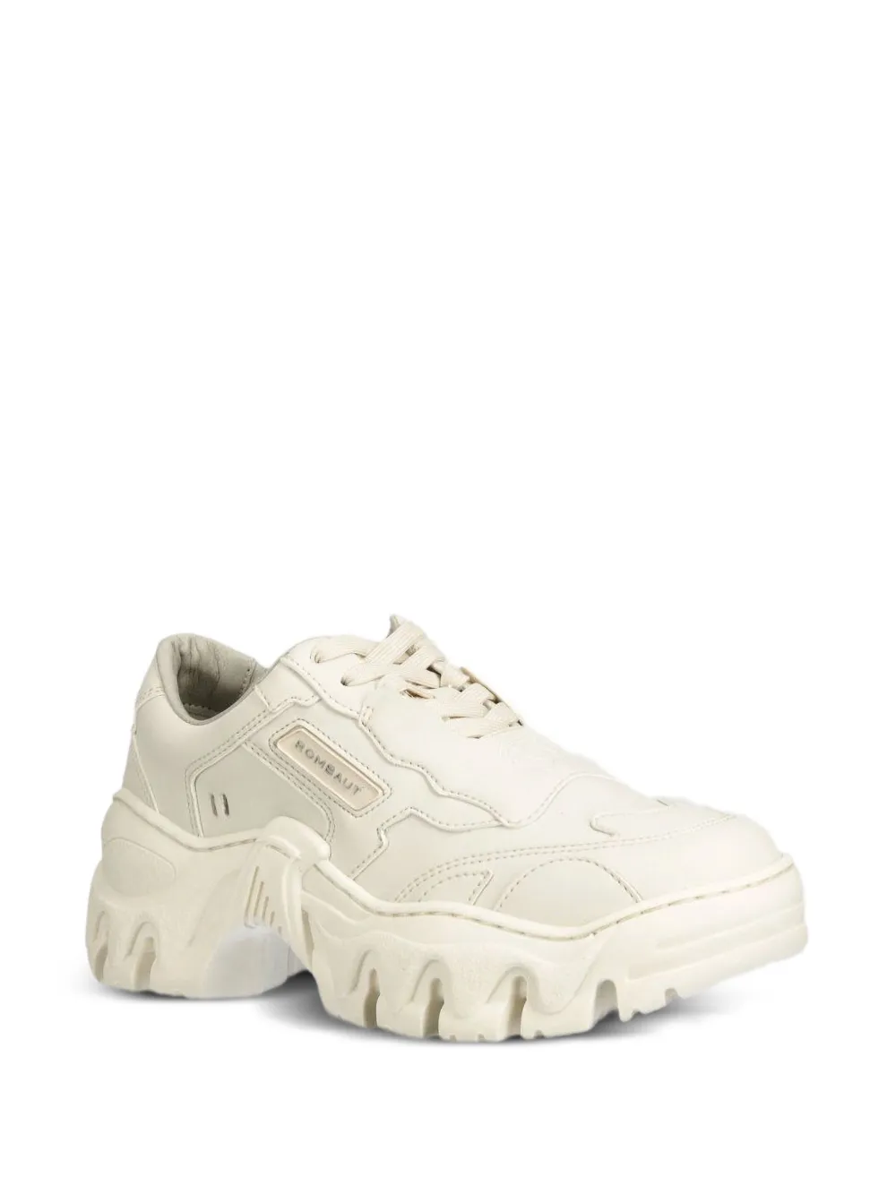 Rombaut Sneakers met chunky zool Wit