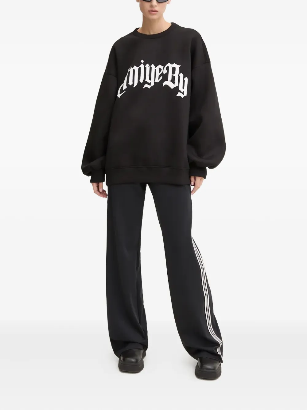 Aniye By Logo-print Sweatshirt In Black