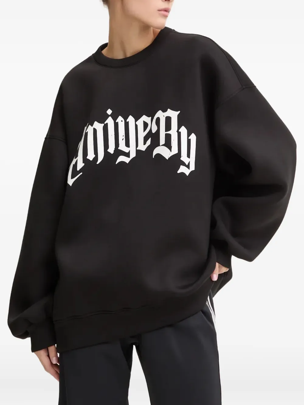 Aniye By Logo-print Sweatshirt In Black