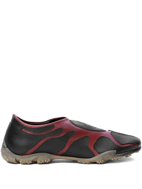 Rombaut flame-detail slip-on sneakers