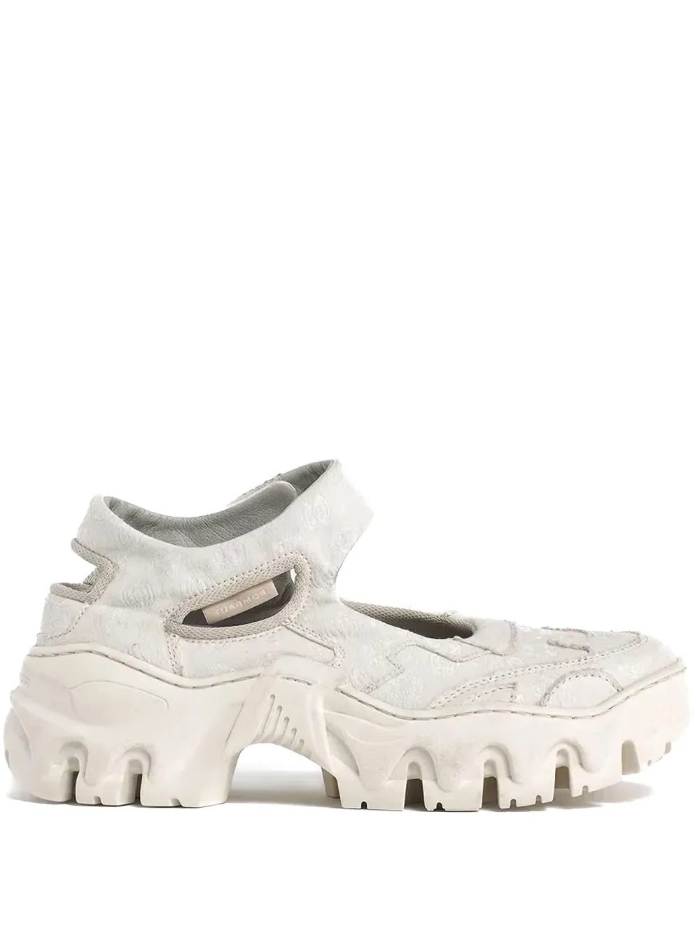 Rombaut round-toe ballet flats | White | Image 1