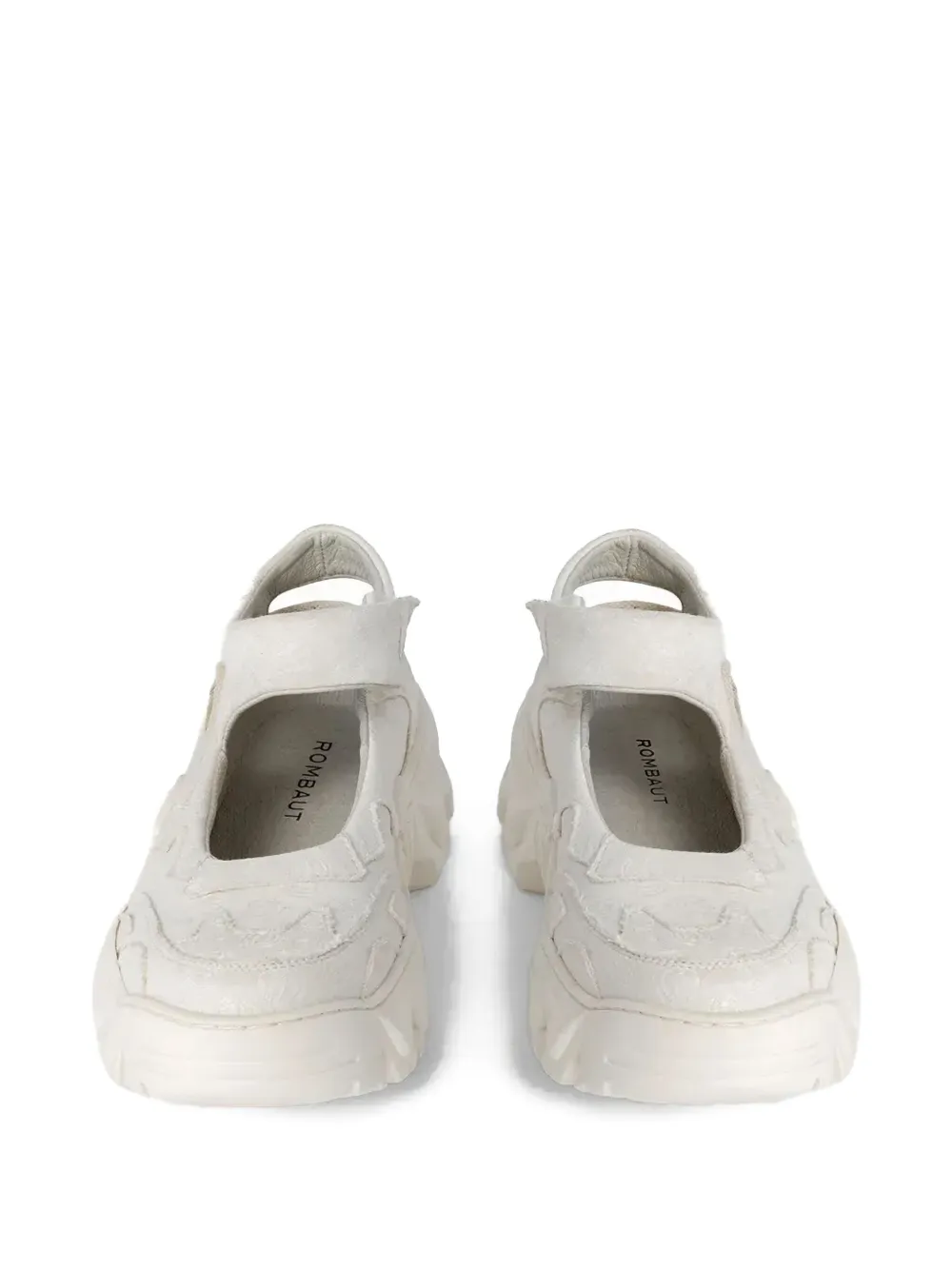 Rombaut round-toe ballet flats White