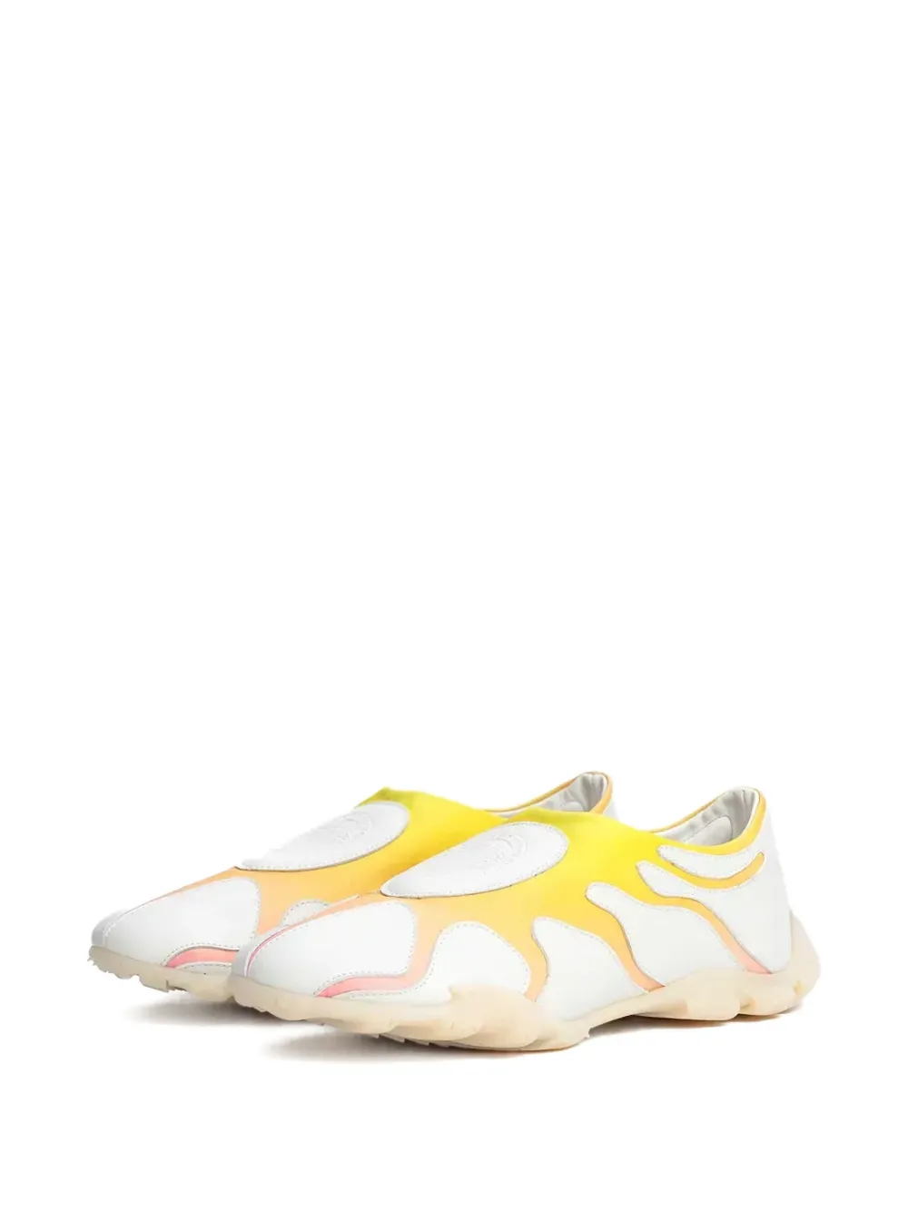Rombaut wave-patterned slip-on sneakers White