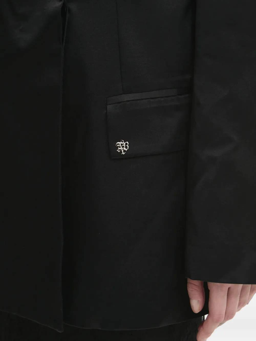 Aniye By Notched-lapels Blazer In Black