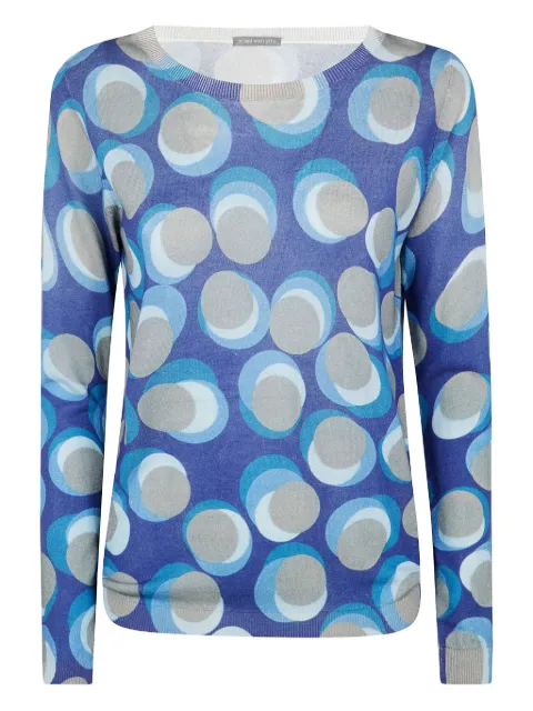 IN BED WITH YOU geometric jumper