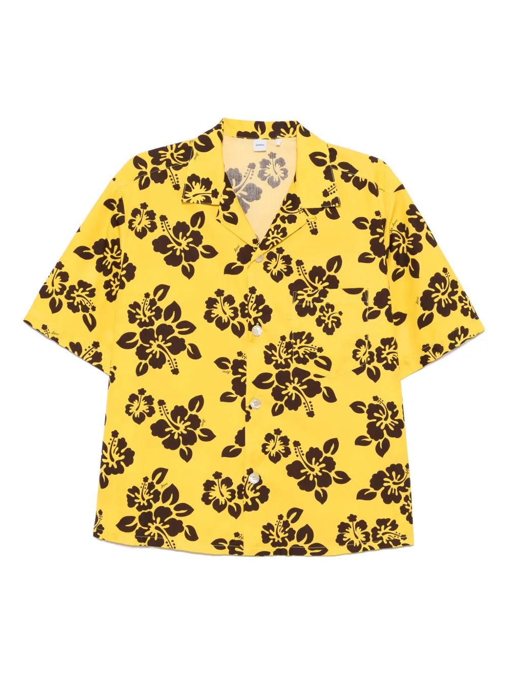 ASPESI camisa Camicia Jarvis | amarillo | Image 1