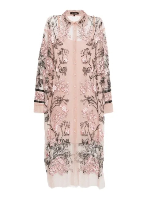 Biyan floral embroidered dress