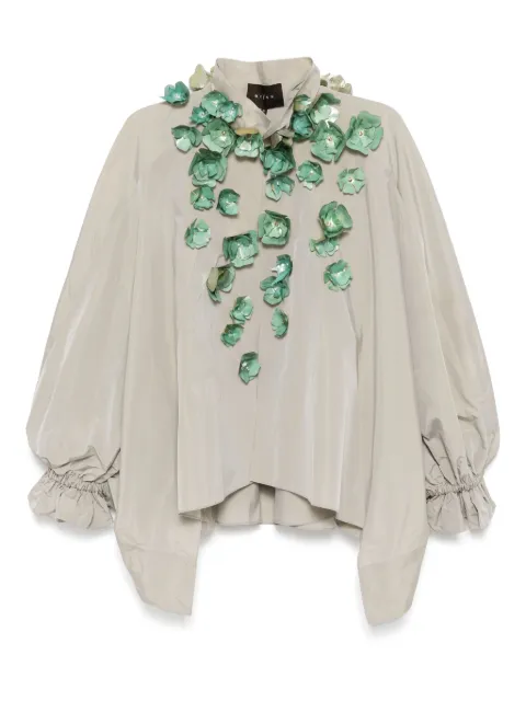 Biyan embellished taffeta jacket