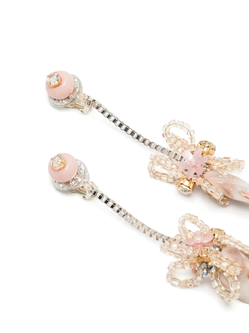Biyan Cascading earrings - Roze