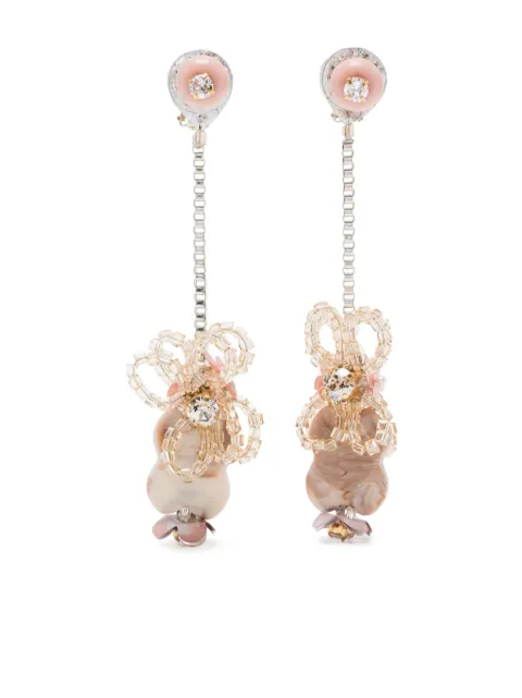 Biyan Cascading earrings