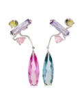 Alan Crocetti rainbow mixed hybrid earcuff - Pink