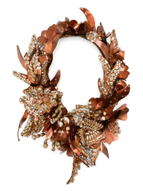 Biyan embellished neck lace