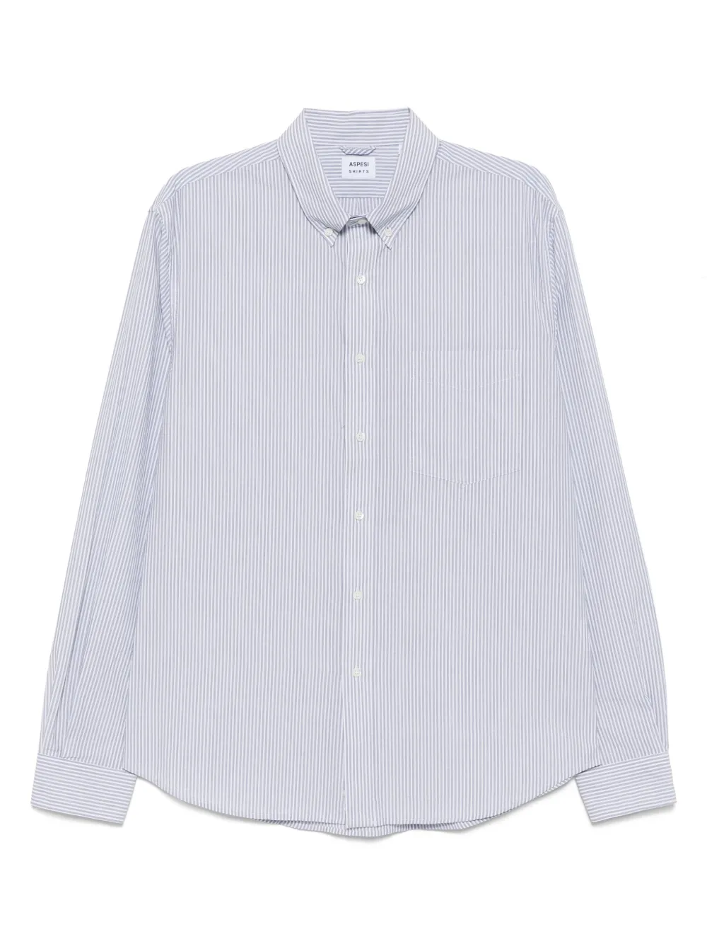 ASPESI camisa con rayas estampadas | azul | Image 1