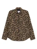 ASPESI leopard-printed jacket - Brown