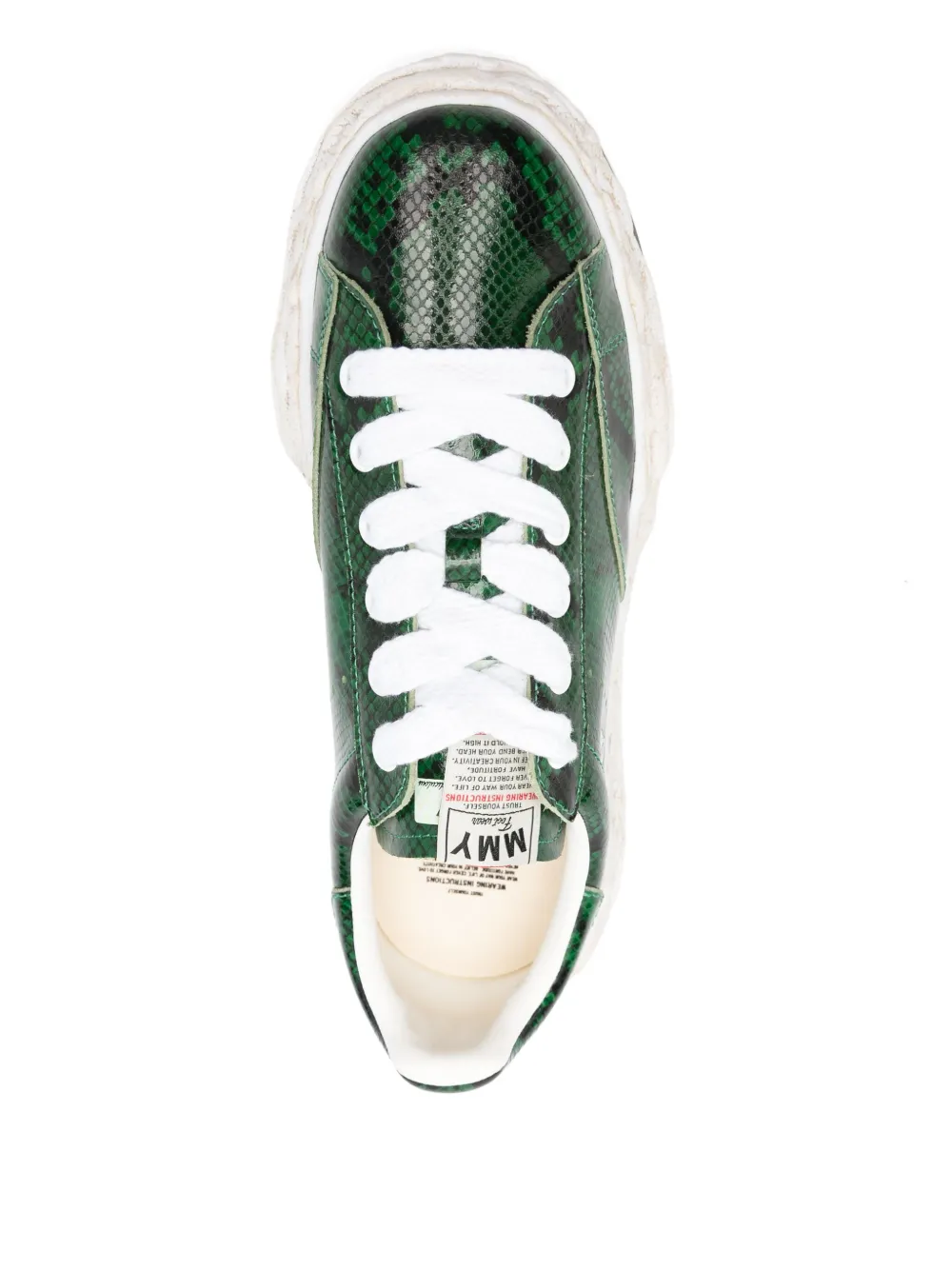Maison MIHARA YASUHIRO Charles sneakers Green