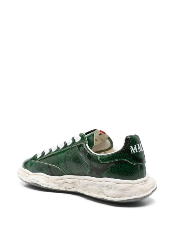 Maison MIHARA YASUHIRO Tênis Charles | Verde | FARFETCH BR