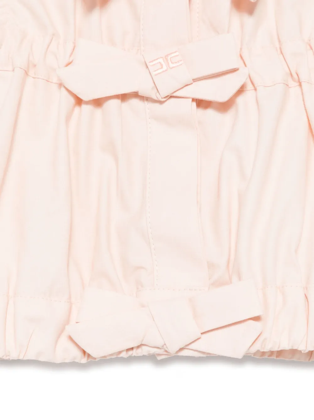 Elisabetta Franchi La Mia Bambina Shirt met strik-applicatie Roze