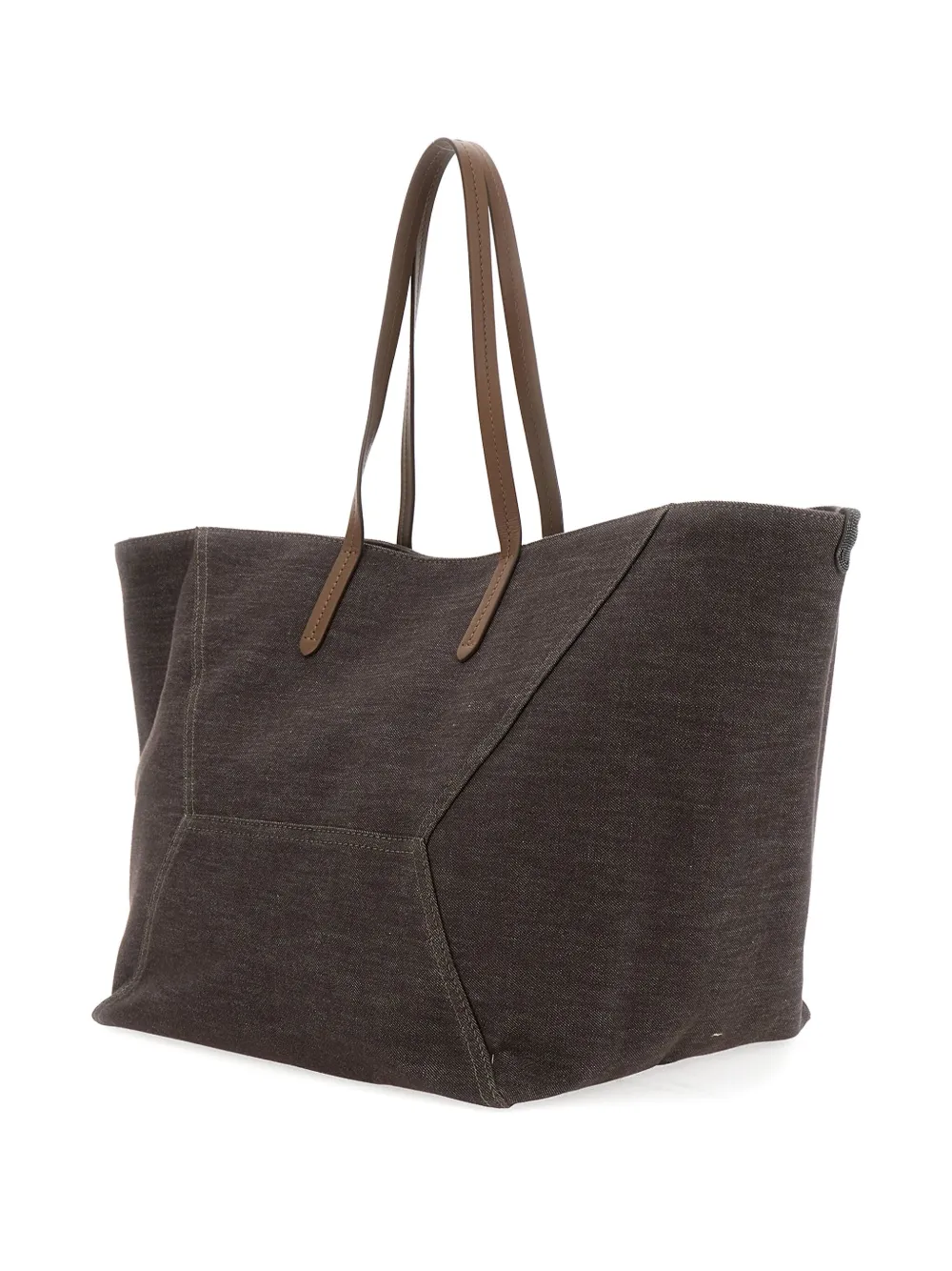 Brunello Cucinelli Duo tas Bruin