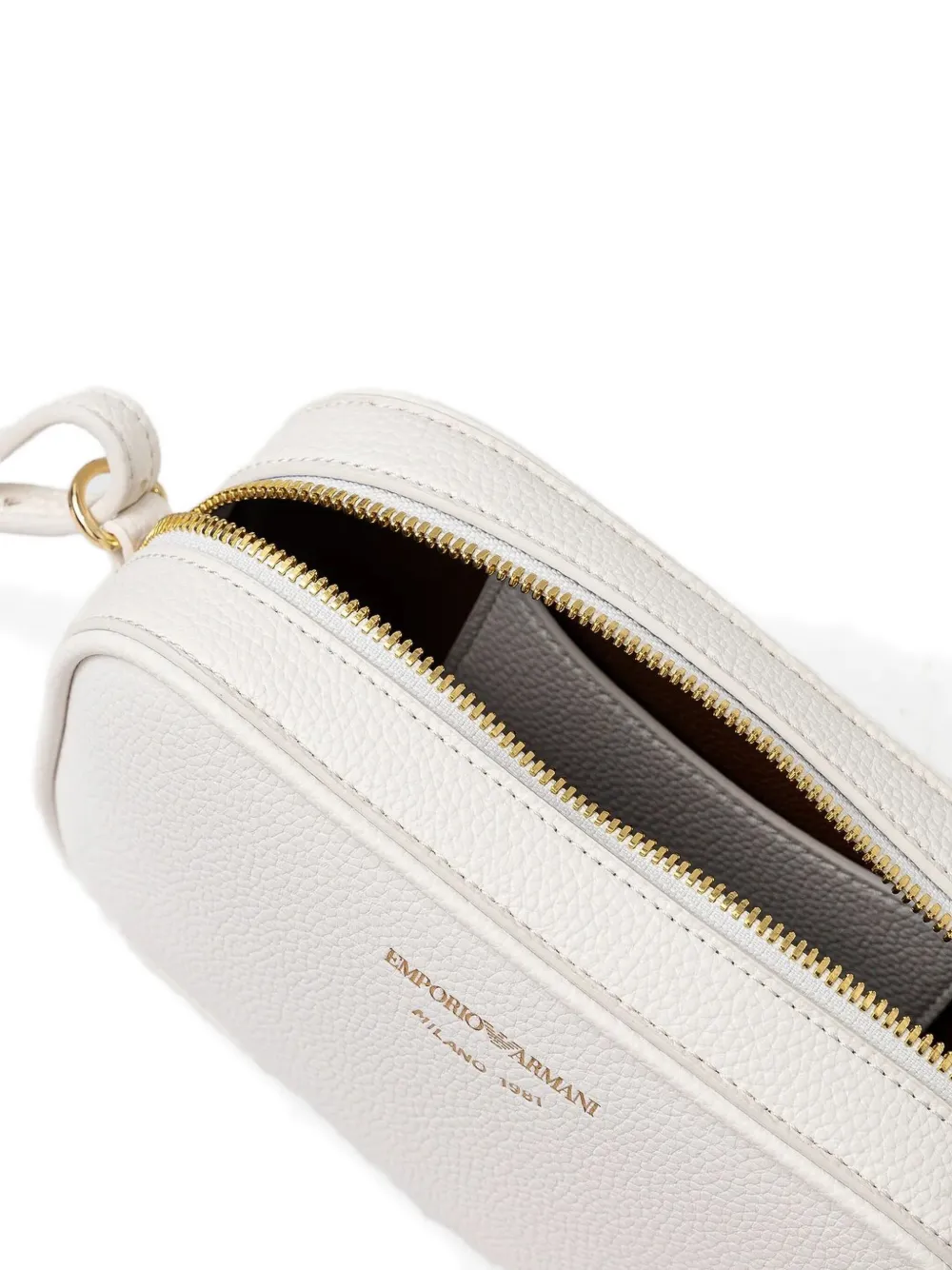 Emporio Armani Crossbodytas met logoprint Wit