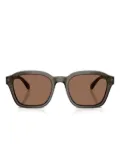 Emporio Armani square-frame sunglasses - Grey