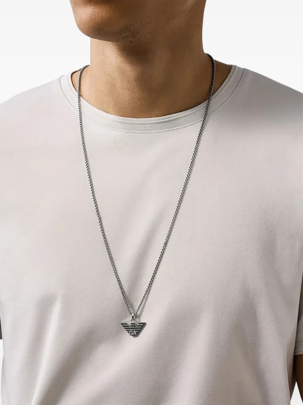 Emporio Armani Eagle-emblem chain necklace | Image 2