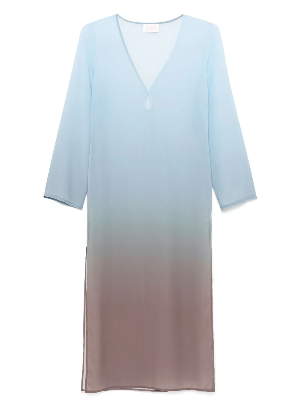 MC2 Saint Barth Agatha maxi-jurk Blauw