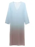 MC2 Saint Barth Agatha maxi dress - Blue