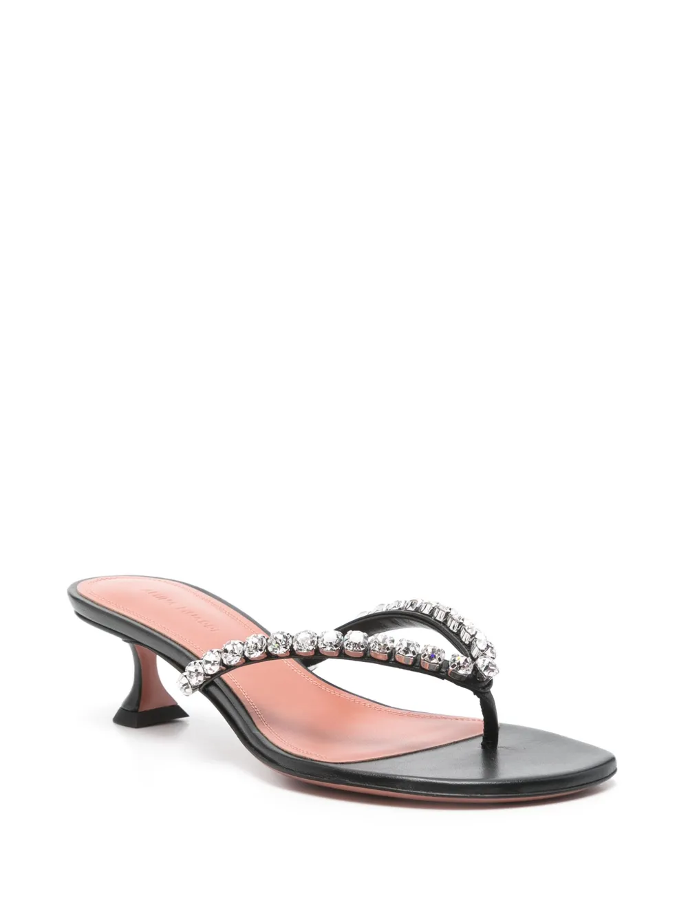 Amina Muaddi 40mm Gigi sandals - Zwart