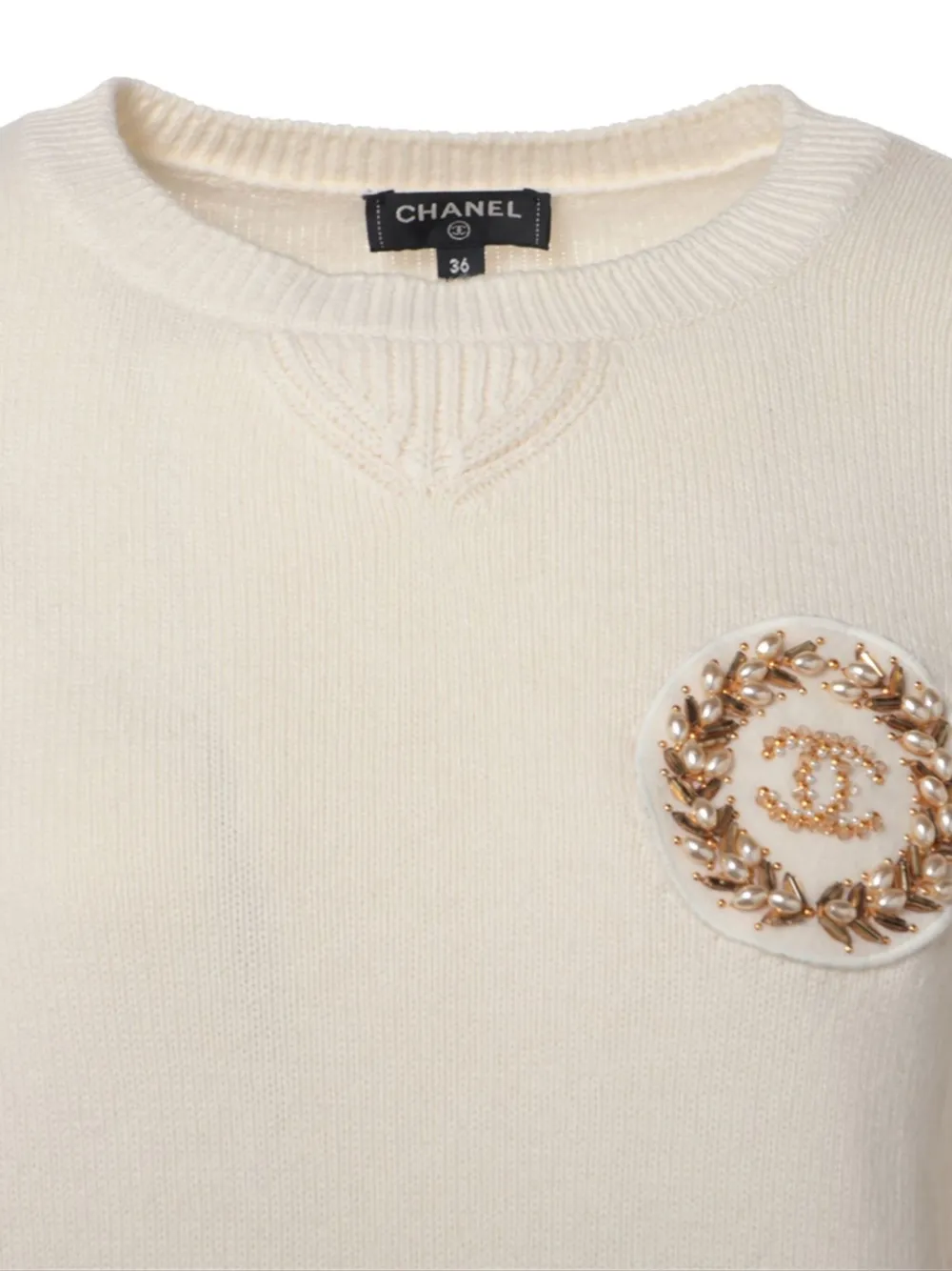 Pre-owned Chanel 2020 Coco Mark Sweater