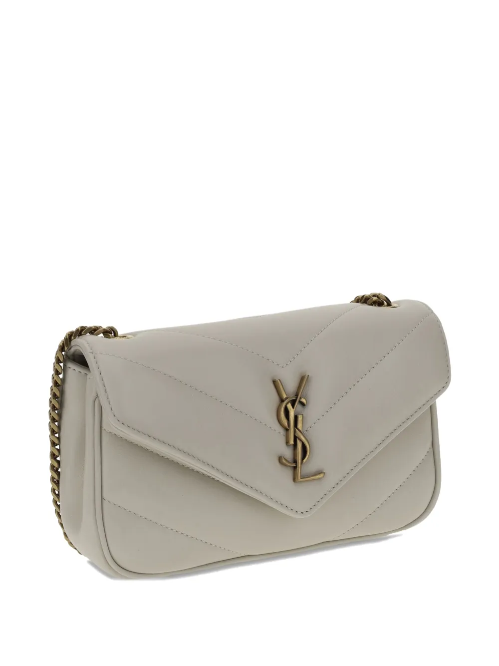 Shop Saint Laurent Mini Lou Lou Cross Body Bag