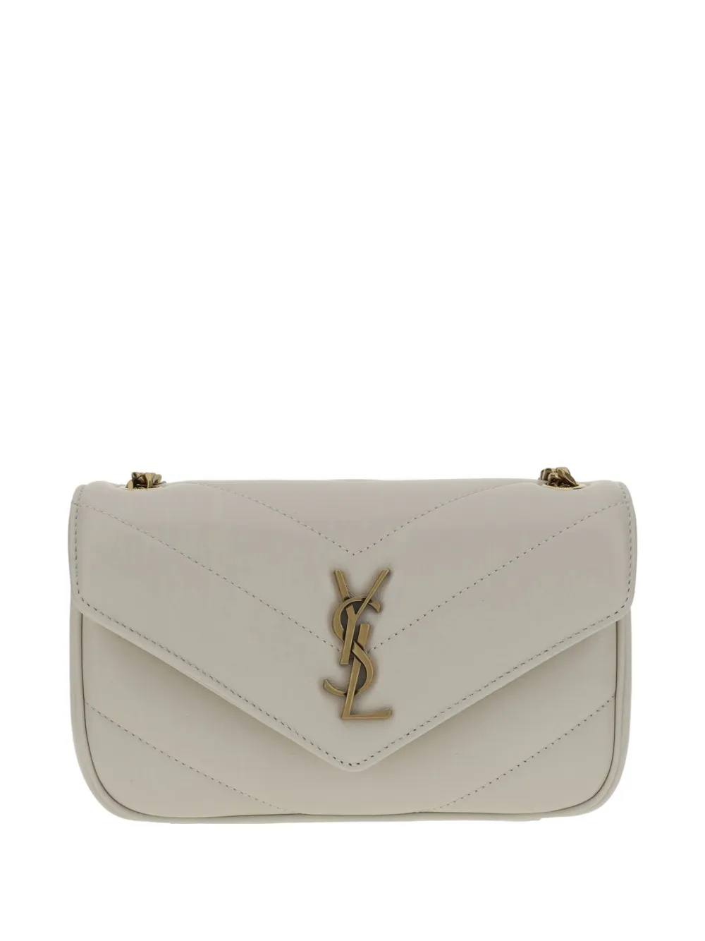Shop Saint Laurent Mini Lou Lou Cross Body Bag
