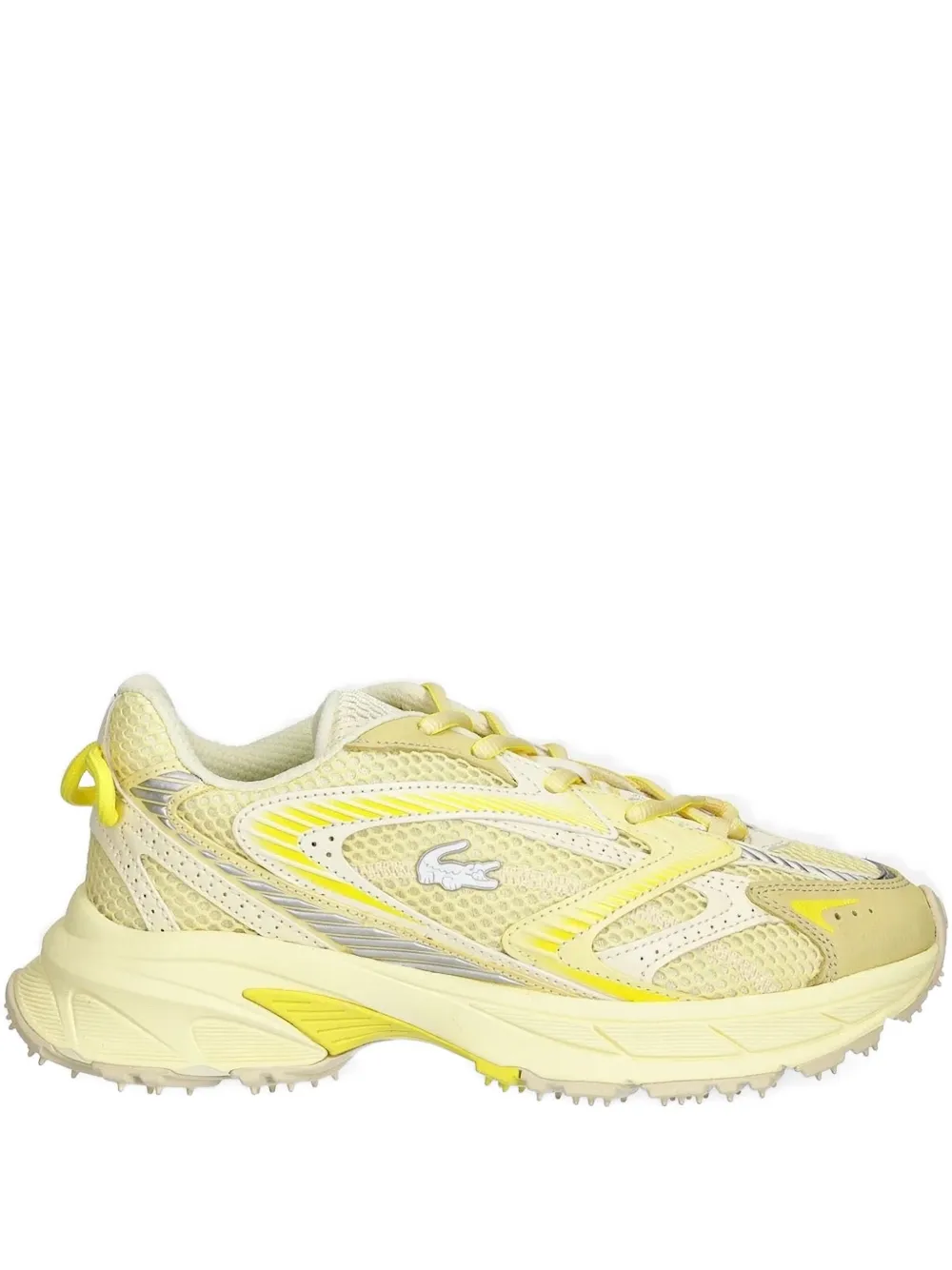 Lacoste Sneakers met chunky zool Geel