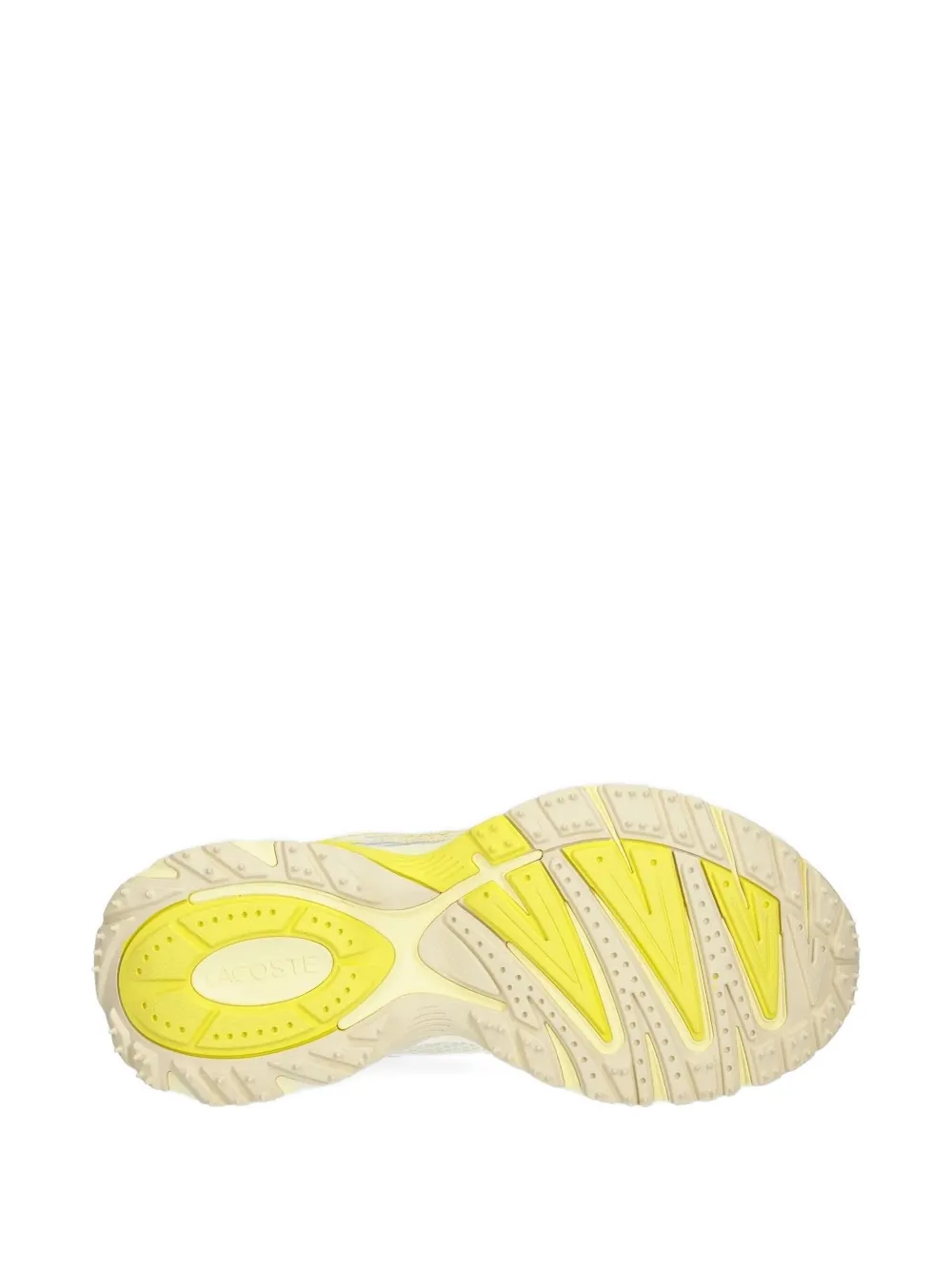 Lacoste Sneakers met chunky zool Geel