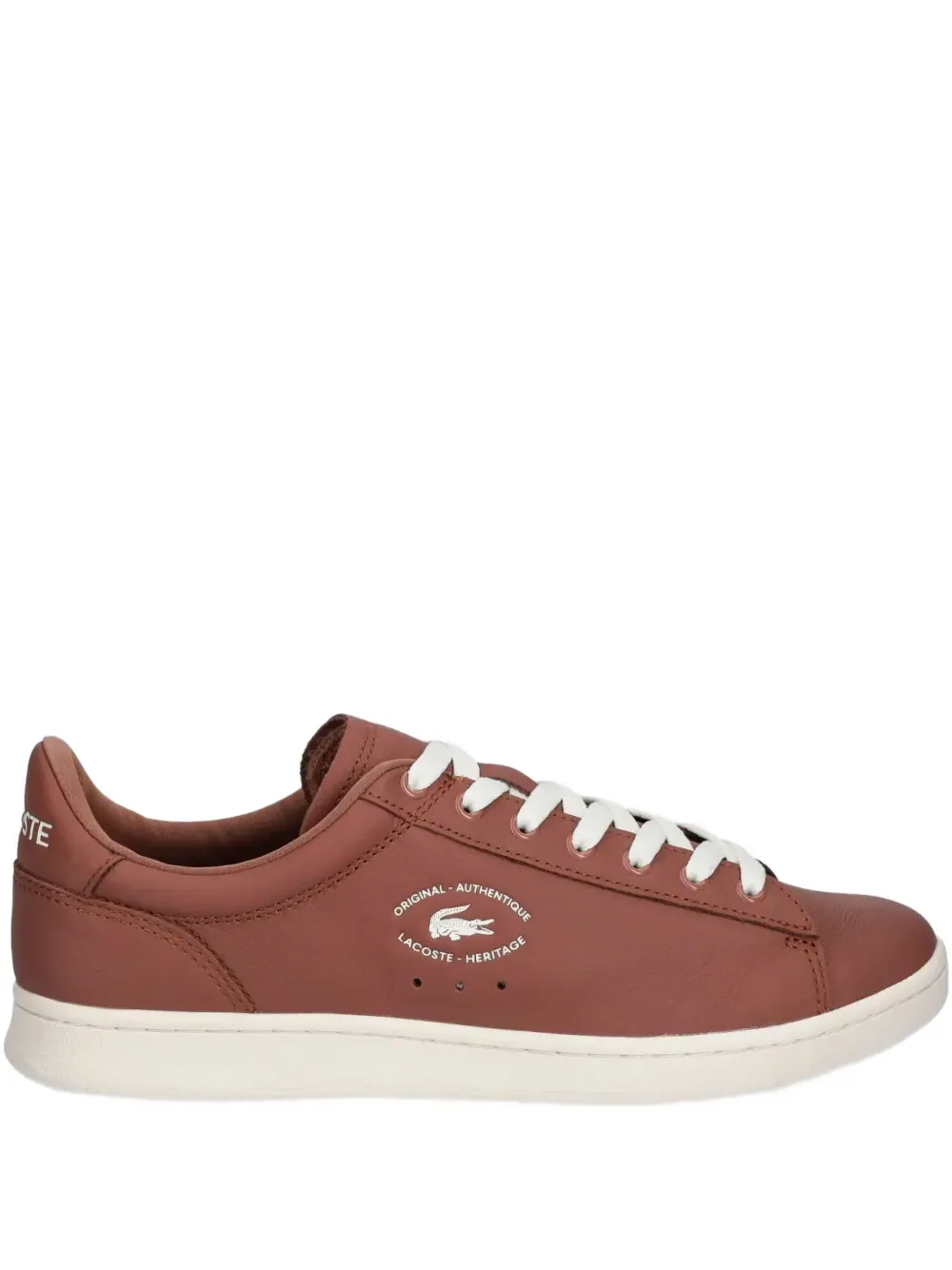 Lacoste Carnaby sneakers Bruin