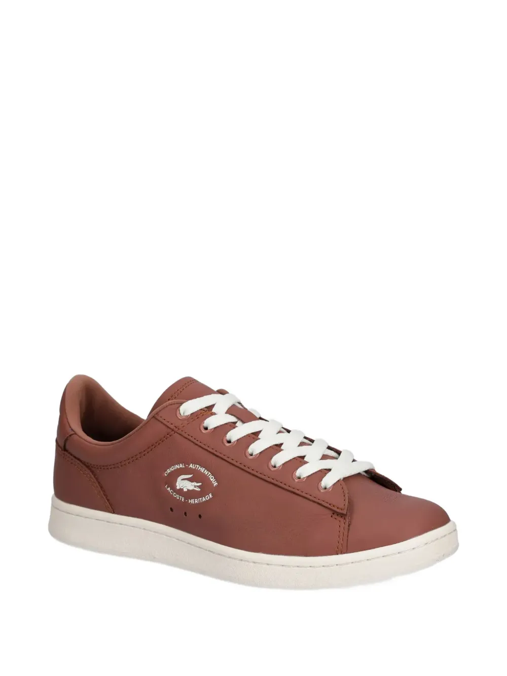 Lacoste Carnaby sneakers Bruin