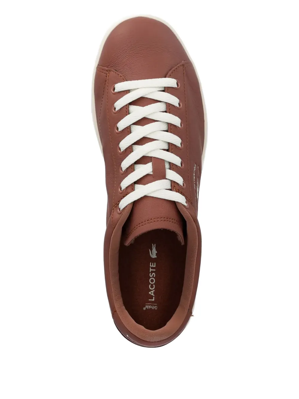 Lacoste Carnaby sneakers Bruin